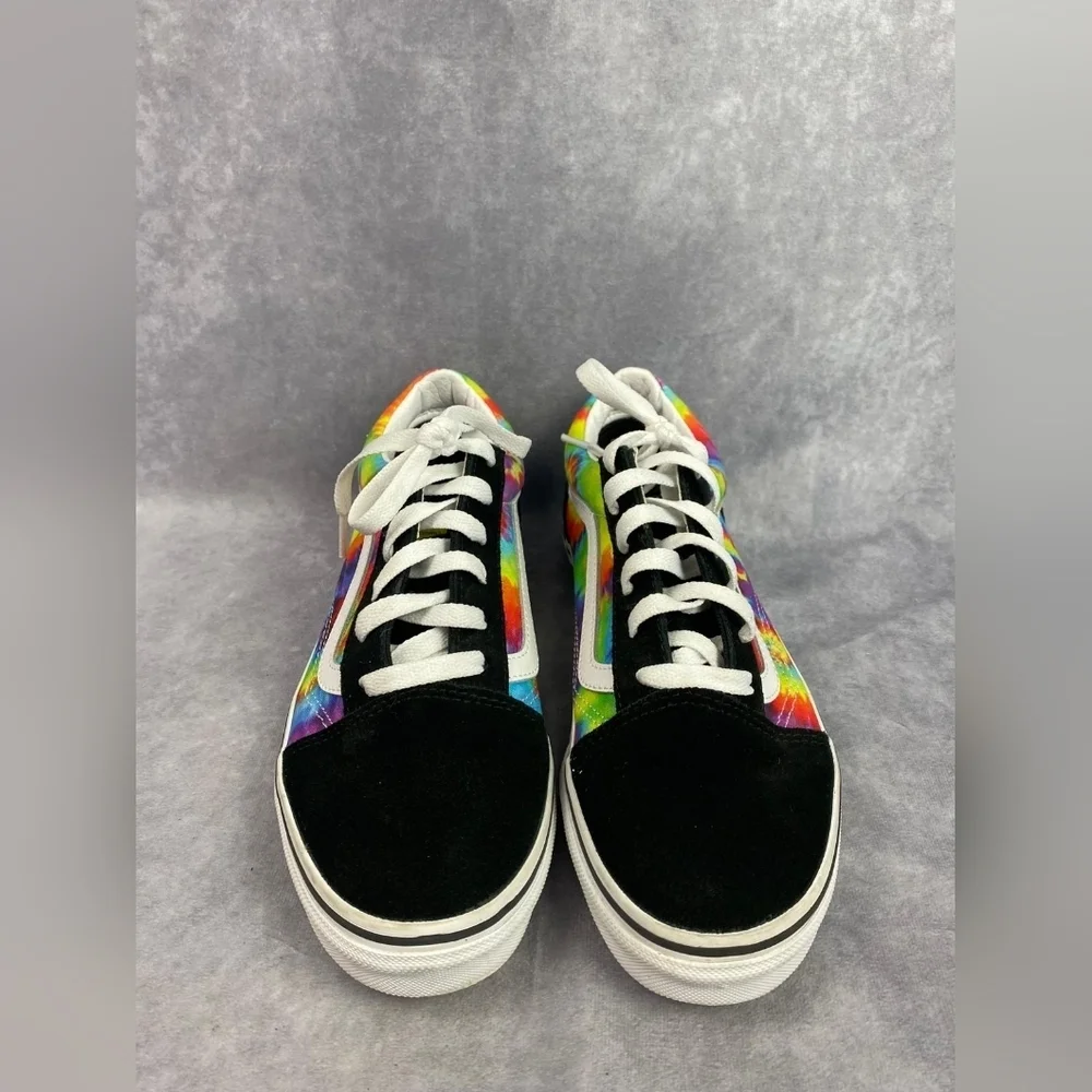 Vans Kids Old‎ Skool Rainbow Tie Dye Juniors Size 6
